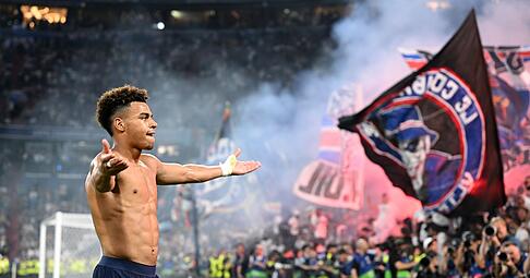 Matchwinner Désiré Doué ist das neue Gesicht von PSG.