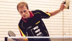 Ein gutes Händchen: Thomas Hunyar holte im Auswärtsspiel beim TTV Ettlingen den wichtigen achten Punkt für den TV Bad Rappenau.Foto: Klaus Krüger