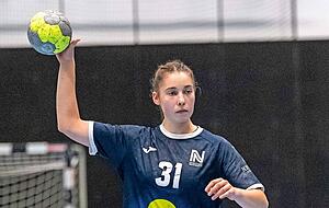 Jette Zimprich z&auml;hlt zu jenen Akteurinnen, die bereits in dieser Saison zwischen Neckarsulmer A-Jugend und zweiter Mannschaft hin und her pendeln.