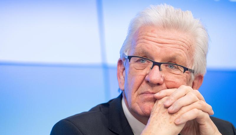 Winfried Kretschmann, der Ministerpräsident von Baden-Württemberg. Winfried Kretschmann, der Ministerpräsident von Baden-Württemberg.