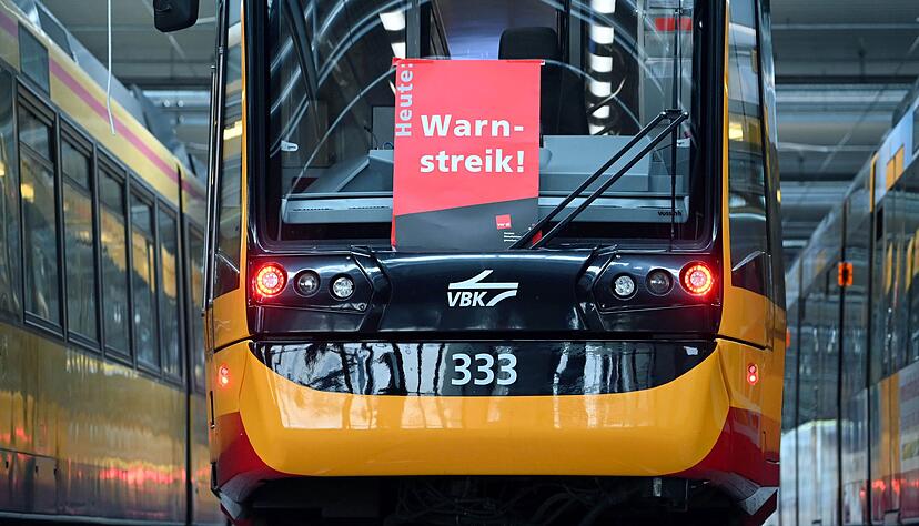 Verdi ruft zu Warnstreik im Nahverkehr auf. (Archivbild)