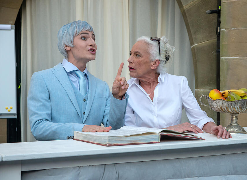 "Laible und Frisch - Urlaubsreif" Premiere bei den Burgfestspielen Jagsthausen