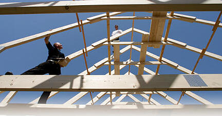 Gute Aussichten: Im Wohnungsbau erwartet die HWK ein leichtes Wachstum. Foto: dpa/Archiv