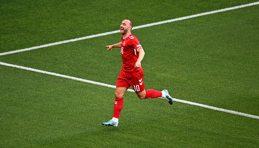 Drei Jahre nach seinem Herzstillstand trifft Christian Eriksen bei der EM 2024.