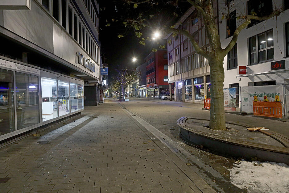 Heilbronn vor der Corona-Ausgangssperre