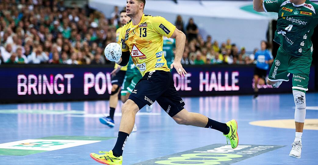 Zwei Jahre lang hat Sebastian Heymann das Trikot der Rhein-Neckar L&ouml;wen getragen. Im Sommer verl&auml;sst er den Verein vorzeitig.