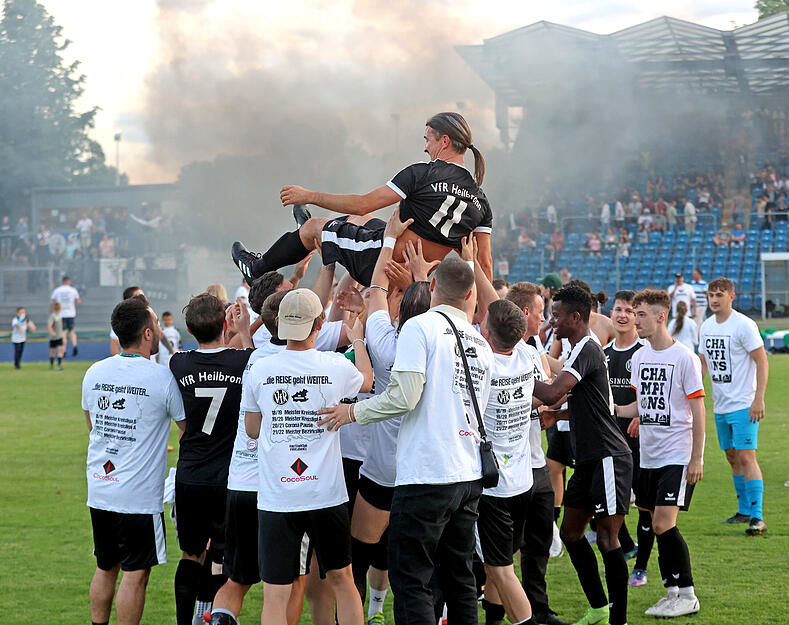 Bezirksligameister VfR Heilbronn gegen Friedrichshaller SV