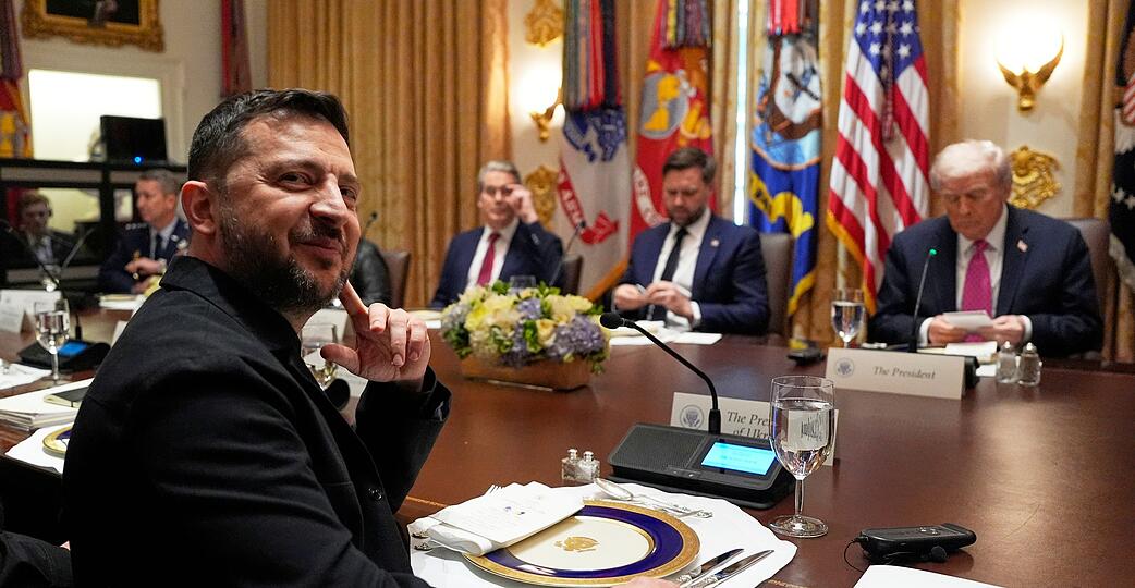 Hofft auf Tomahawks: Der ukrainische Präsident Wolodymyr Selenskyj.