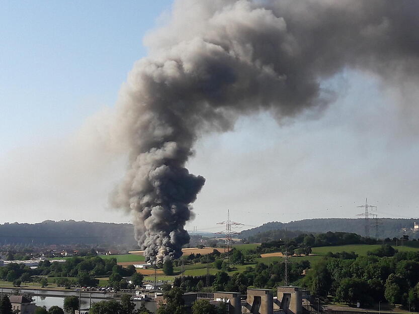 Brand in Ha&szlig;mersheim