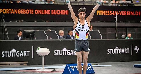 Milan Hosseini  hat beim DTB-Pokal in Stuttgart Mitte M&auml;rz nach einer langwierigen Nackenverletzung sein Comeback gegeben.
