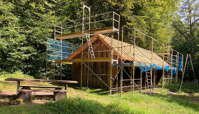 Im Zuge der Rebflurneuordnung wurden im Gewann Eichbühl/Reutbühl umfangreichen Planierarbeiten vorgenommen.