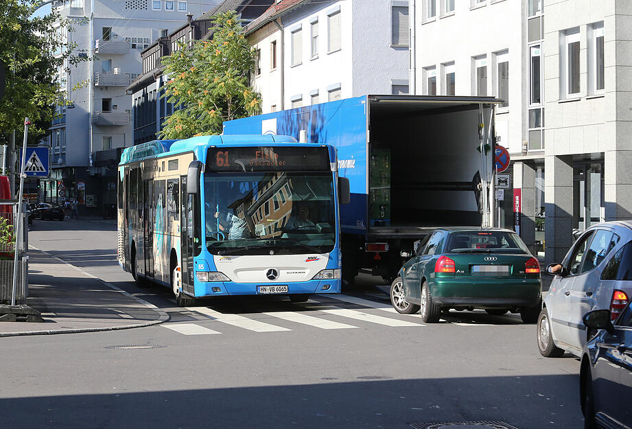 Sperrung der Kaiserstraße