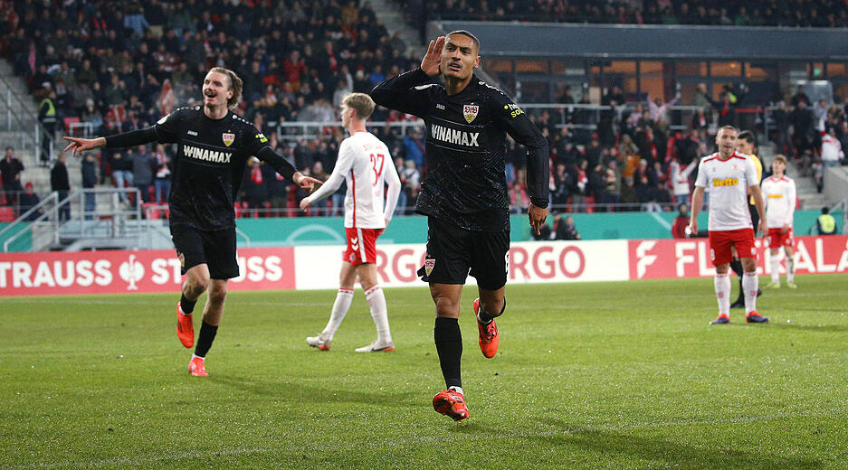 Mit der Führung lief es komplett in die VfB-Richtung.