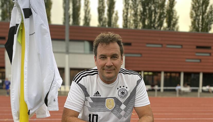Von der D-Jugend an hat Christian von Stetten 35 Jahre lang aktiv bei seinem Heimatverein SV Morsbach gespielt. Foto: Privat Von der D-Jugend an hat Christian von Stetten 35 Jahre lang aktiv bei seinem Heimatverein SV Morsbach gespielt. Foto: Privat