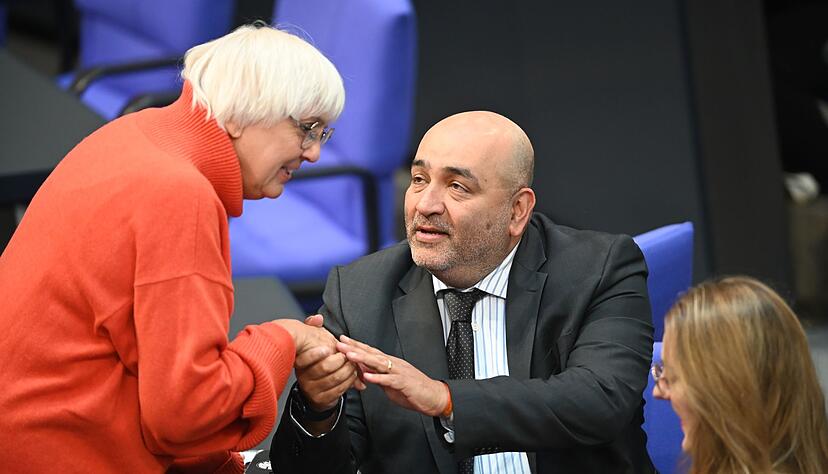 Roth und Nouripour wollen ins Bundestagspräsidium. (Archivbild) Roth und Nouripour wollen ins Bundestagspräsidium. (Archivbild)