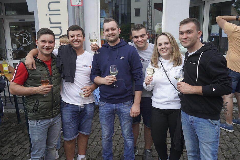 Der Samstag beim Hohenloher Weindorf in Öhringen