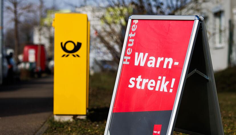 Warnstreiks bei der Deutschen Post im S&uuml;dwesten. (Foto-Archiv)