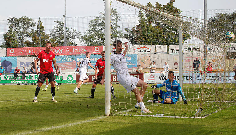 Fußball Oberliga FSV Hollenbach - 1. Göppinger SV