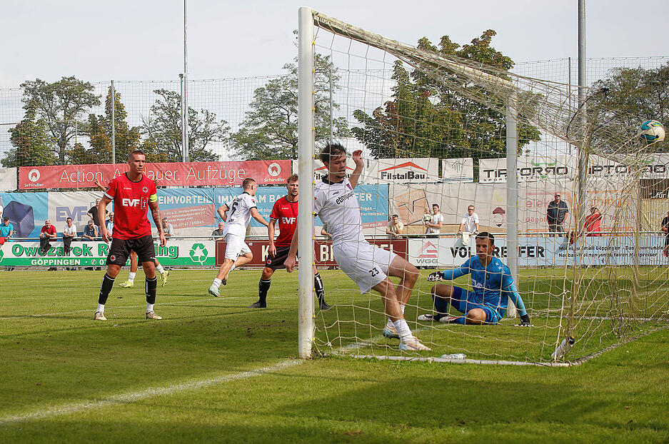 Fußball Oberliga FSV Hollenbach - 1. Göppinger SV