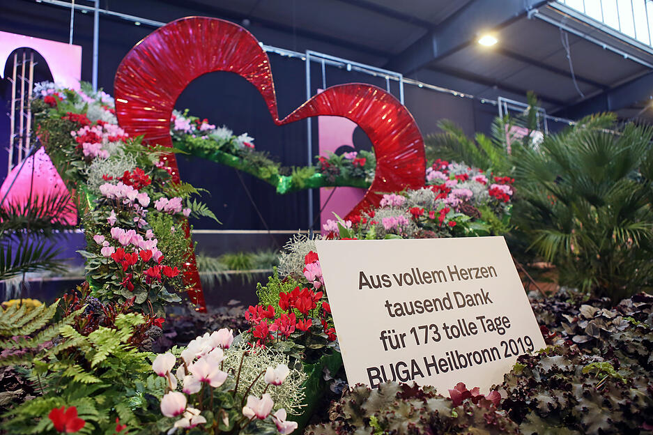 BUGA Bundesgartenschau Heilbronn, vorletzter Tag