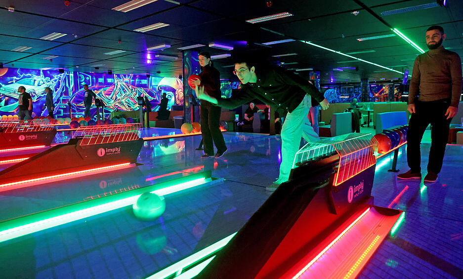 Zum Start präsentierte sich die Actionzone als modernes Freizeiterlebnis. Zum Start präsentierte sich die Actionzone als modernes Freizeiterlebnis.