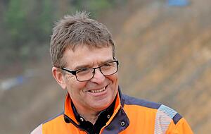 Alles im Blick: Klaus Beez ist Technischer Leiter der Landkreis-Deponien.