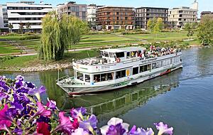 Heilbronn entdeckte den Neckar neu. Besonders schön: der Neckaruferweg. Hier verlief einst die B39. Heilbronn entdeckte den Neckar neu. Besonders schön: der Neckaruferweg. Hier verlief einst die B39.