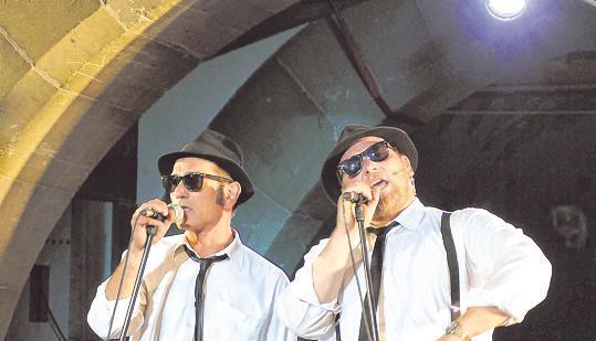 Unverwüstliche Blues Brothers: Thomas Gerber (l.), Oliver Jaksch.
Foto: Braun