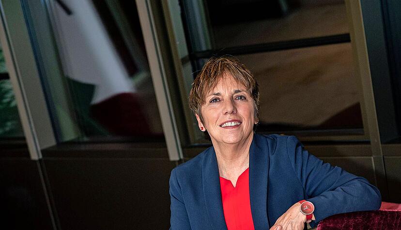 Im November war Margot K&auml;&szlig;mann zu einer Lesung in Bad Wimpfen. Damals sprach sie &uuml;ber die positiven Seiten des &Auml;lterwerdens und des Ruhestands. Foto: Mario Berger