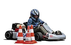 Vollgas geben: Wie wäre es an diesem regnerischem Samstag mit Kartfahren? Foto: Archiv/Schmerbeck