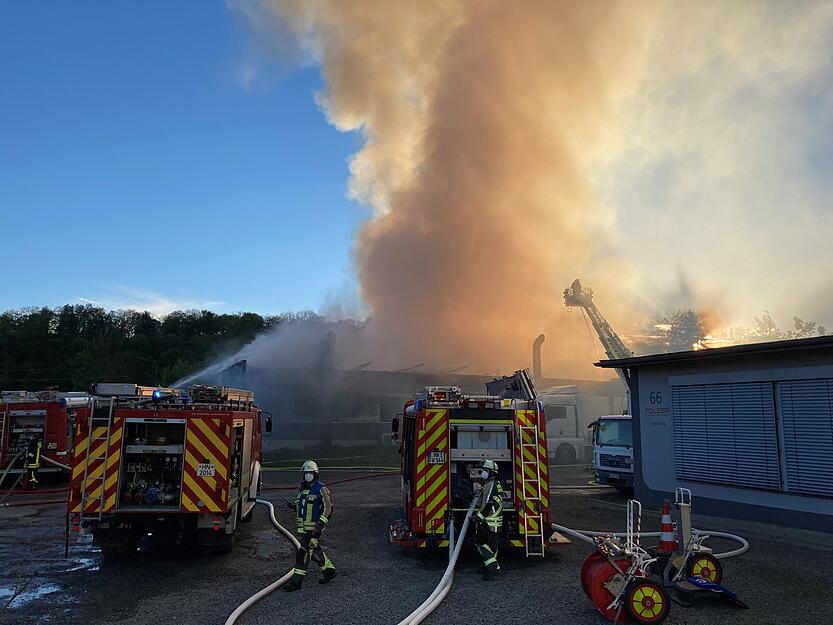 Brand in Jagsthausen Brand in Jagsthausen