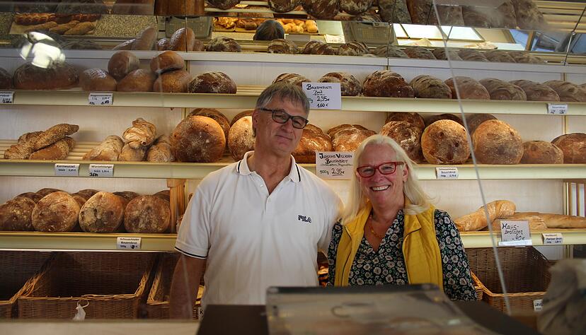 Nach fast 30 Jahren haben Janfried und Doris Jürgens ihre Bäckerei geschlossen. Insgesamt haben sie knapp 40 Jahre lang gebacken.  
Foto: Barbara Barth