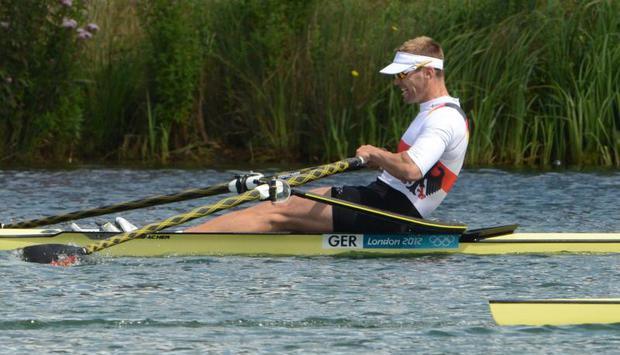 Marcel Hacker hat das Einer-Finale auf der Duisburger Wedau gewonnen. Foto: Peter Kneffel