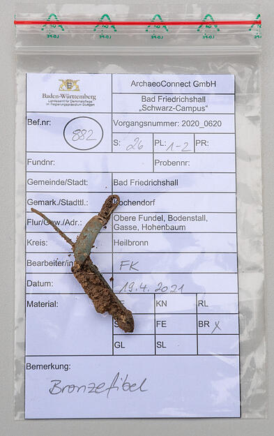 Ausgrabungen auf Campus-Baustelle Ausgrabungen auf Campus-Baustelle