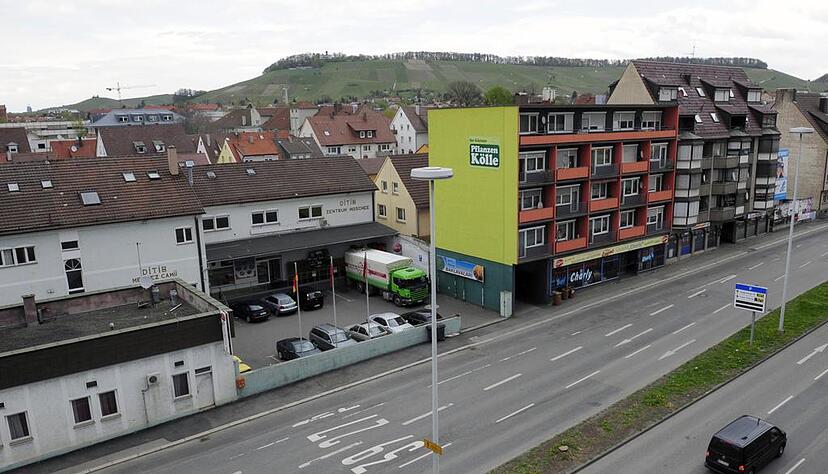In der Weinsberger Straße soll die neue Moschee gebaut werden. Foto: Mario Berger In der Weinsberger Straße soll die neue Moschee gebaut werden. Foto: Mario Berger