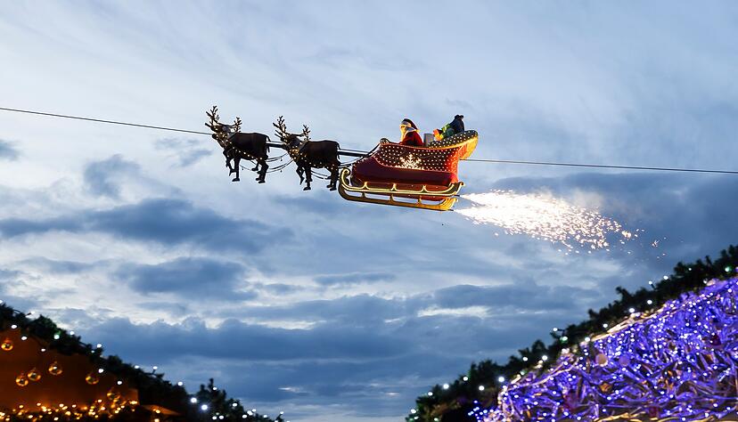 Alle Jahre wieder l&auml;sst sich die Flugroute des Weihnachtsmannes im Internet verfolgen. (Symbolbild)