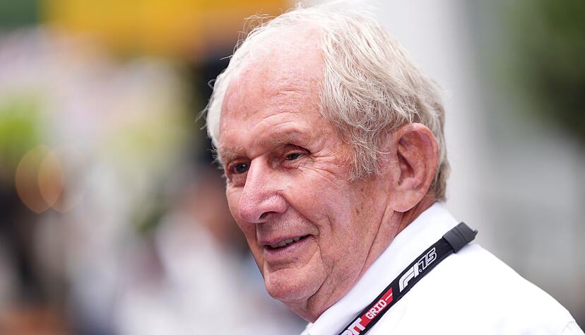 Red Bulls Motorsportberater Helmut Marko hat wieder gut lachen.