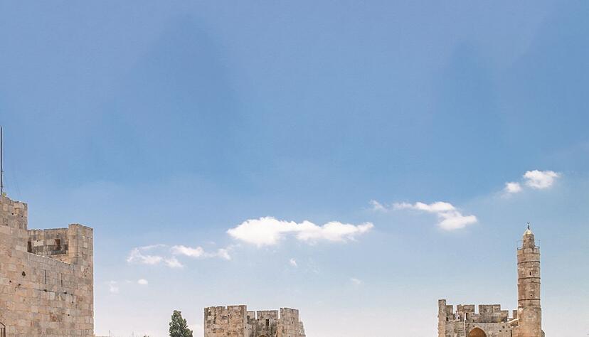 Das Museum in der Festung Davidturm in Jerusalem ist wieder ge&ouml;ffnet. Im Innenhof warten arch&auml;ologische Fundst&uuml;cke, in den R&auml;umen unter anderem interaktive Galerien.