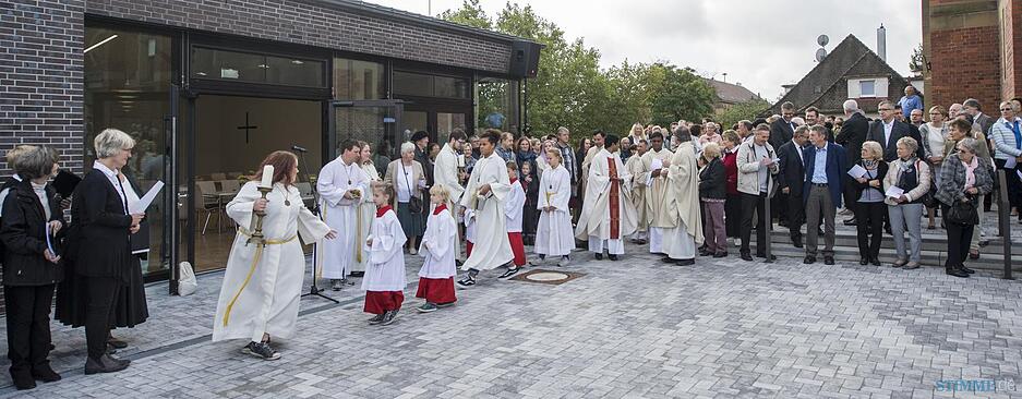 Einweihung Katholisches Gemeindezentrum