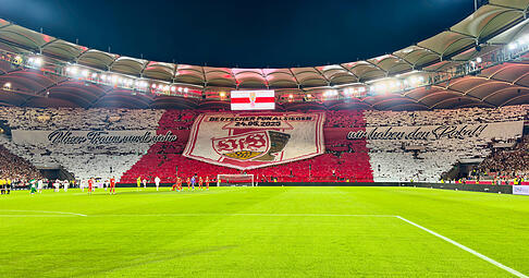 Die Fans des VfB Stuttgart haben in Basel wohl tausende Tickets ergattert.