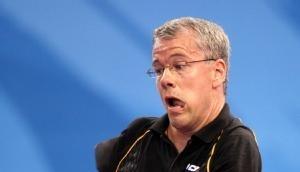 Trotz vollem Einsatz verliert Rainer Schmidt das Spiel um Bronze.
