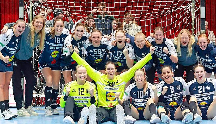 Lange ist’s her: Den bislang letzten Heimsieg hatte die Sport-Union Neckarsulm am 21. September 2024 gegen den Buxtehuder SV bejubelt. Lange ist’s her: Den bislang letzten Heimsieg hatte die Sport-Union Neckarsulm am 21. September 2024 gegen den Buxtehuder SV bejubelt.