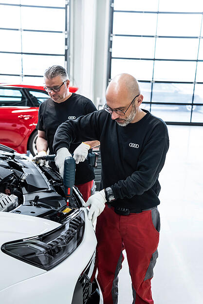 Am Audi-Standort Heilbronn erfolgt die Endmontage des Sondermodells.