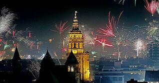 Bunt kann es wieder werden, aber nicht so laut: F&uuml;r Silvester in Heilbronn gibt es neue Regeln.