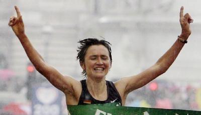 Mikitenko hat bei Olympia keine Chance ihren Erfolg von London zu wiederholen.