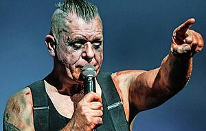 Till Lindemann, Frontsänger von Rammstein. Till Lindemann, Frontsänger von Rammstein.