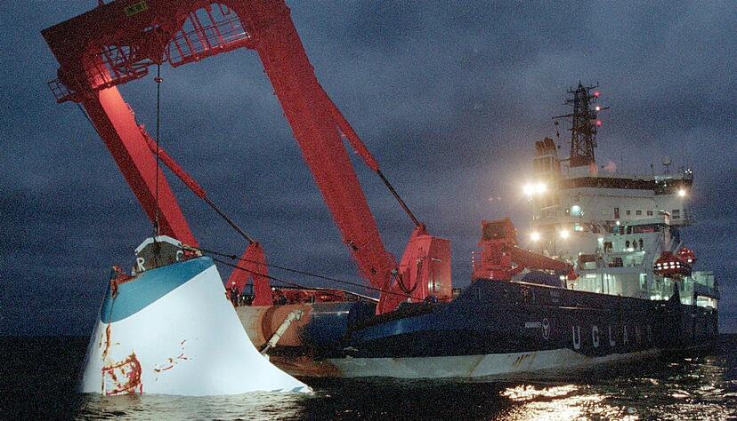 Das abgerissene Bugvisier war nach dem Ungl&uuml;ck geborgen worden. (Archivfoto)