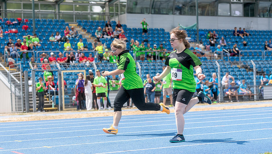 Am Mittwoch starten die Landesspiele der Special Olympics in Heilbronn und Neckarsulm. Olympische Stimmung herrschte bereits am Mittwochnachmittag im Heilbronner Frankenstadion.