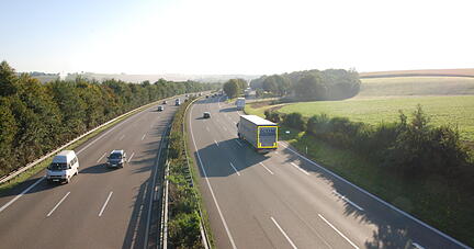 Die A6 durch Hohenlohe ist stellenweise nur provisorisch sechsspurig . Der vollständige Ausbau wird schon seit 2011 geplant.