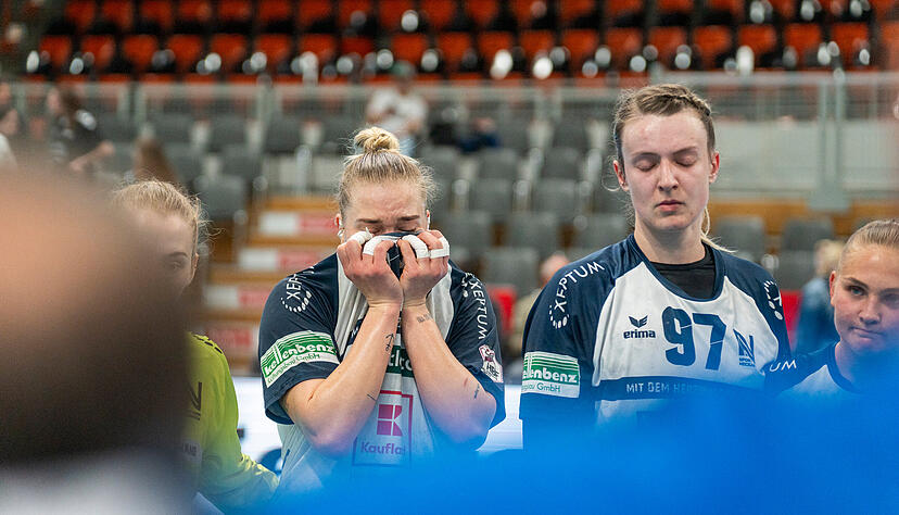 Aleksandra Orowicz (links, verdeckt), Stefanie Kaiser (Mitte) und Veronika Andrysková verlassen die Sport-Union Neckarsulm am Saisonende. Aleksandra Orowicz (links, verdeckt), Stefanie Kaiser (Mitte) und Veronika Andrysková verlassen die Sport-Union Neckarsulm am Saisonende.